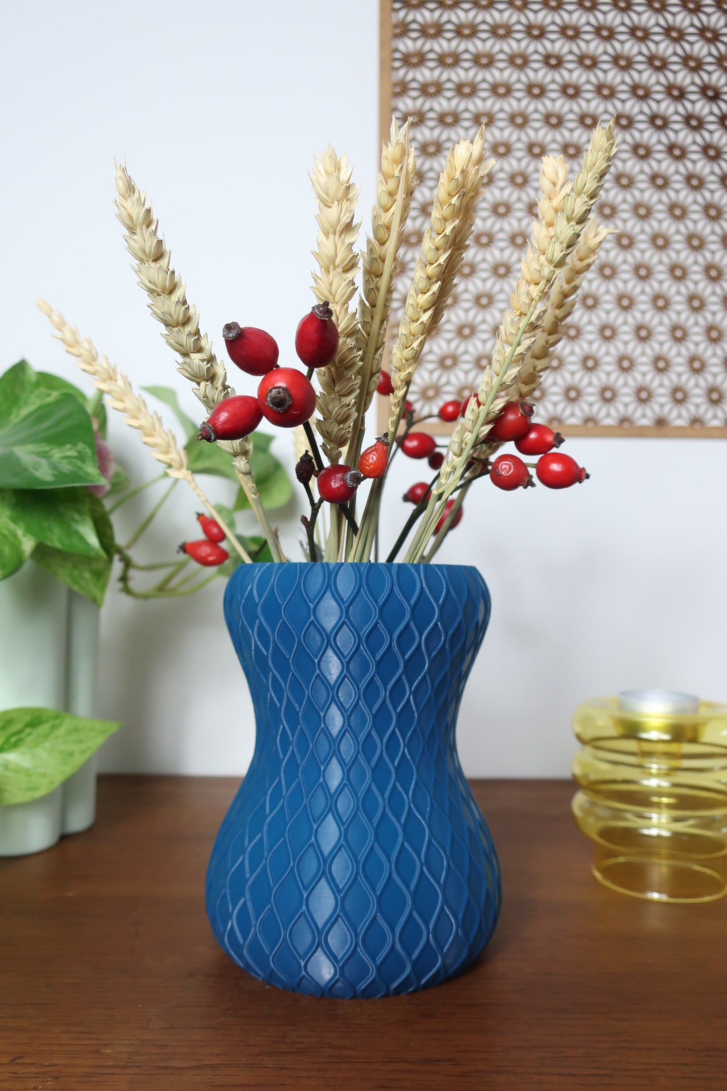 CHARA Duck Blue Vase