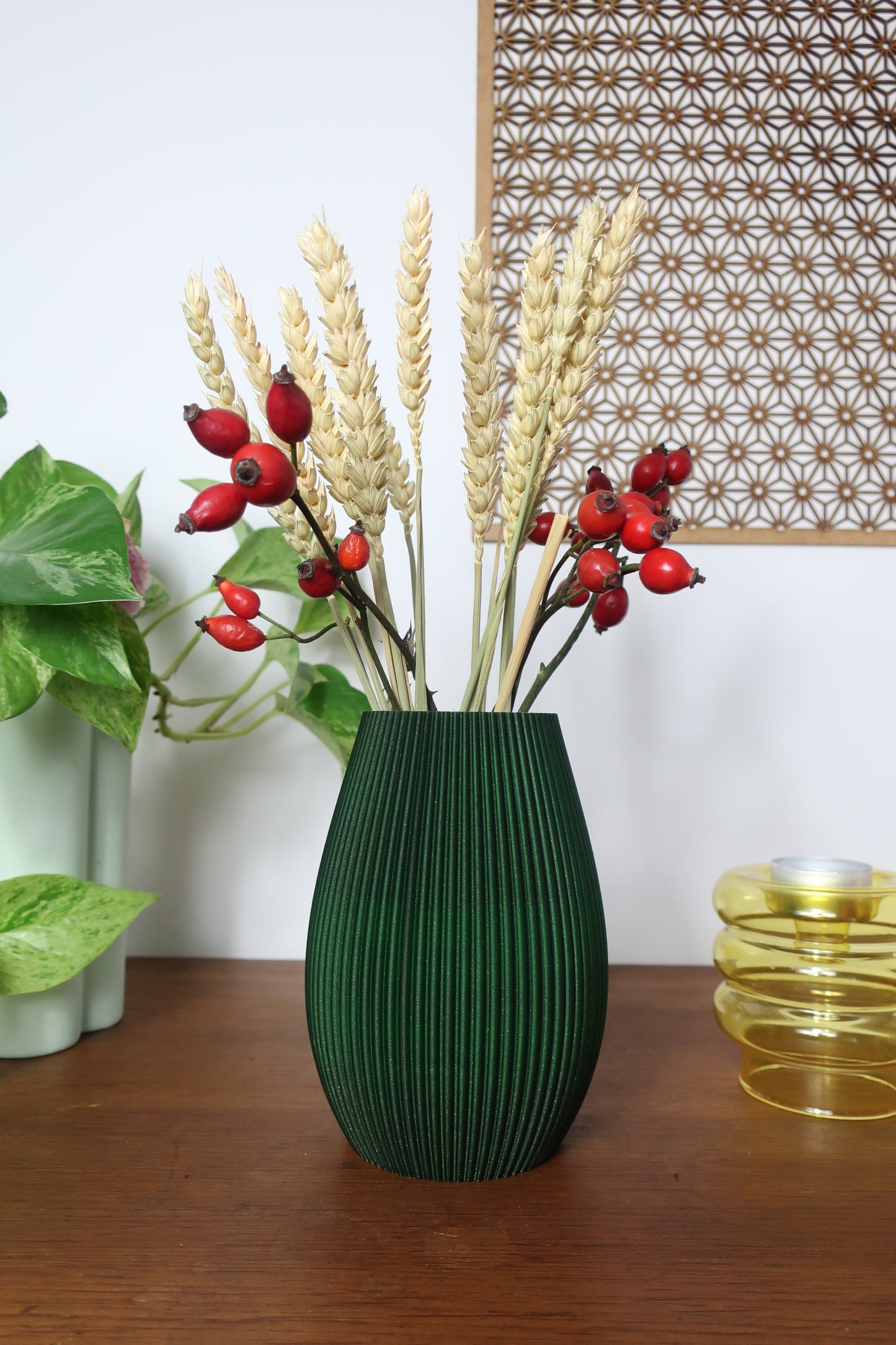 THAIS Vase Galaxy Green