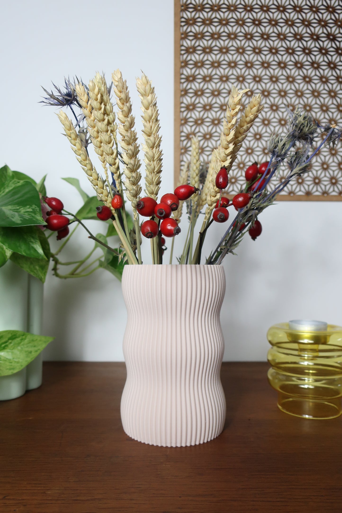 PETRA Vase Beige