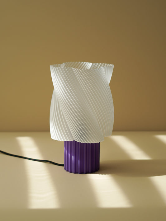 LAMPE GUIMAUVE Lait - Violette