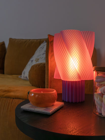 LAMPE GUIMAUVE Violette