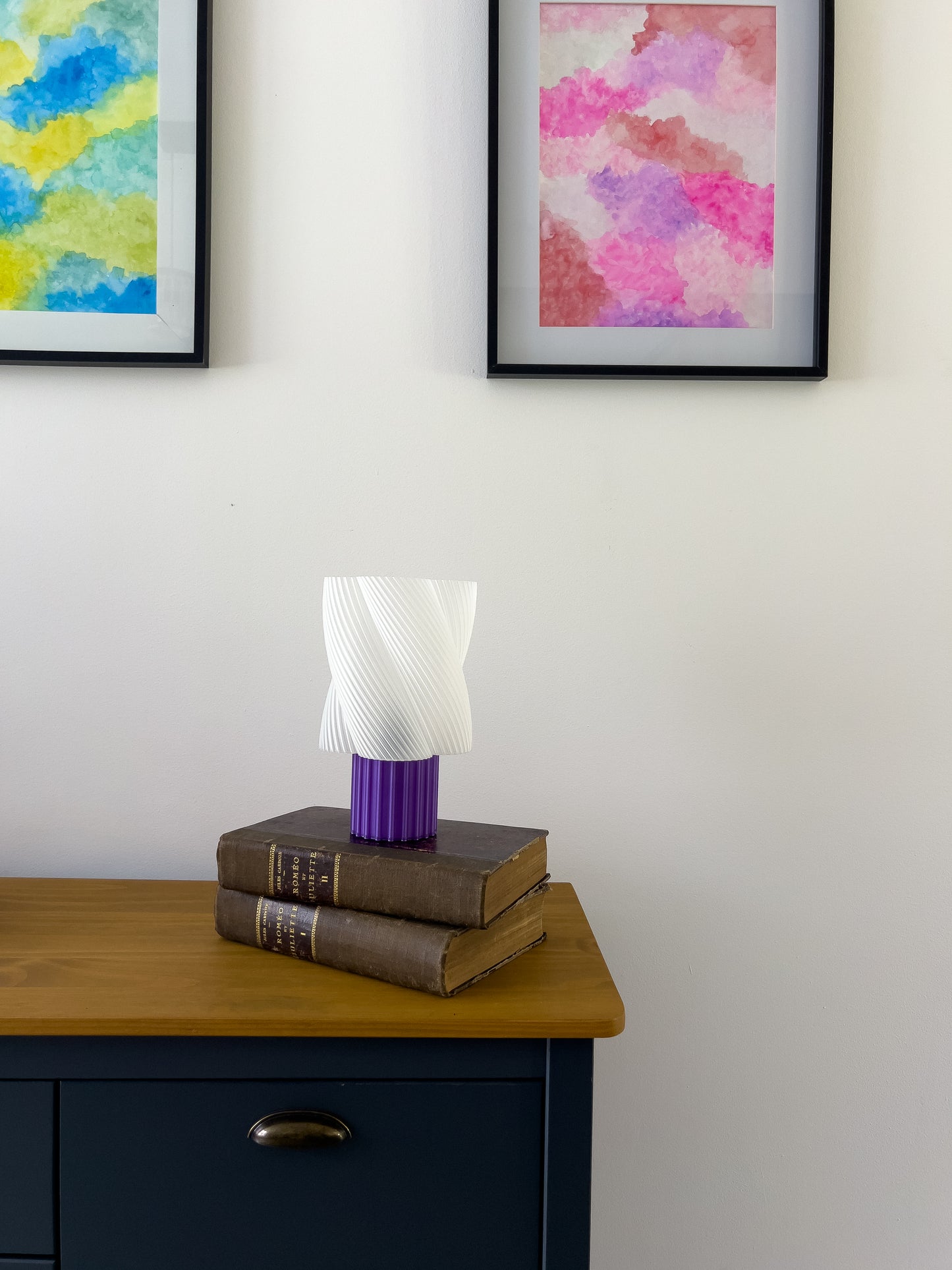 MARSHMALLOW LAMP Milk - Violet